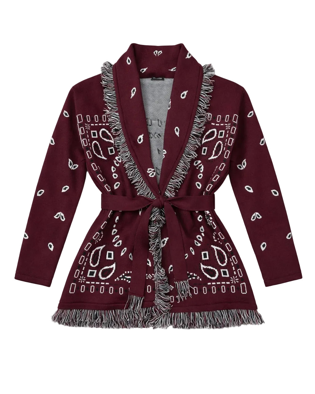 Burgundy Cardigan