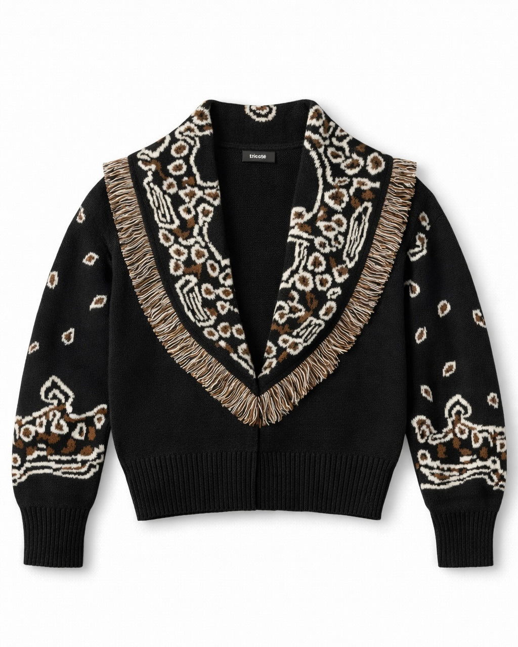 Black Brown Cardigan