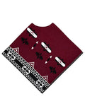 Peak Poncho Burgundy