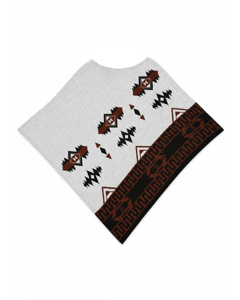 Peak Poncho Beige